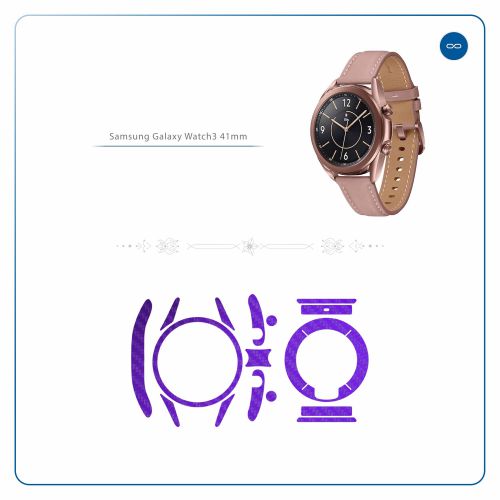 Samsung_Watch3 41mm_Purple_Fiber_2